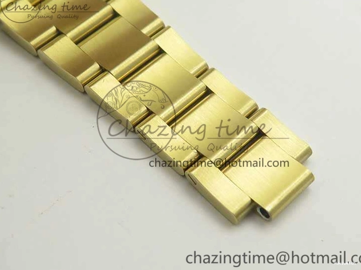 Plated YG 904L 1:1 116508 And SS Case Bracelet Green Clone Edition Dial Best Super A4130 ARF Daytona 0414